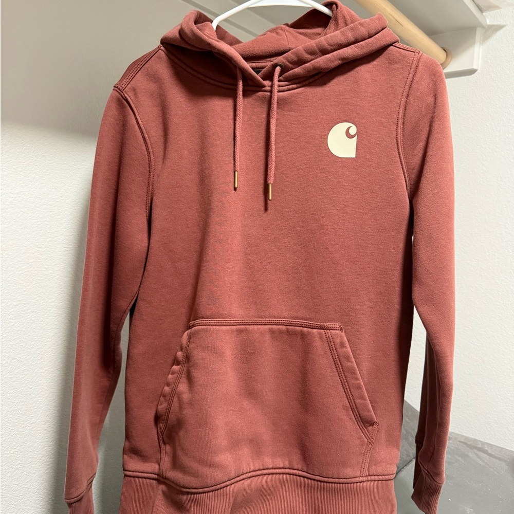Carhartt Brick Red Hoodie